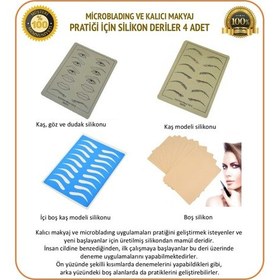 Resim Kalıcı Makyaj ve Microblading Karışık Latex 4 Adet 
