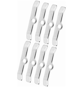 Resim Konesam Chevy Sbc 283 305 327 350 Motorları İçin Gümüş Kaplama Valf Kapağı Tutucu Çubukları 8 Adet - Yük Dağıtımı Ve Dikiz Lehimlemeyi Geliştirir Sı-at11137 