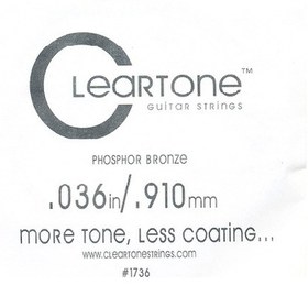 Resim Cleartone Acoustic Phos-Bronze 036 Tek Tel Akustik Gitar Tek Tel 