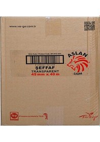 Resim Ve-ge Şeffaf Aslan Koli Bandı 96'Lı 