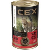 Resim Cex Pate Biftekli Tahılsız Kedi Konservesi 415 Gr 