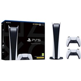 Resim Sony Playstation 5 Digital 825 GB YD + 2 Kol + 2TB SSD 