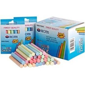 Resim Proteks Renkli Tebeşir - Paket 100 Adet 