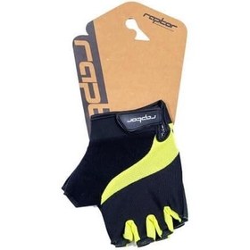 Resim Raptor XC Sport Bisiklet Eldiveni Siyah-Sarı 