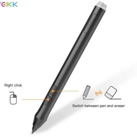 Resim veikk A50, A15 Ve A15 Pro Grafik Tabletler Için Pilsiz Pasif Kalem ( P02) 