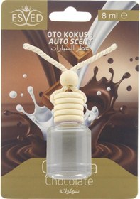 Resim Çikolata Kokusu 8 Ml Araba Kokusu Cam Şişe 
