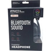 Resim Acl Abk-03 Kablosuz Rgb LED Bluetooth Kulaklık Siyah 