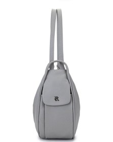 Resim Bruno Rossi Bag Kadın Hakiki Deri Buz Beyazı Sırt & Omuz Çantası 1048 Mlx14g Bn Cnt Sk25-26 Ghıaccıo Gri 