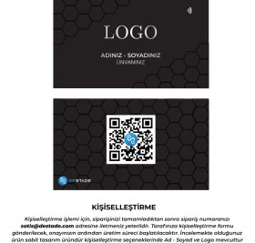 Resim Destade Nfc ve Qr Kod Özellikli Temassız Dijital Kartvizit 