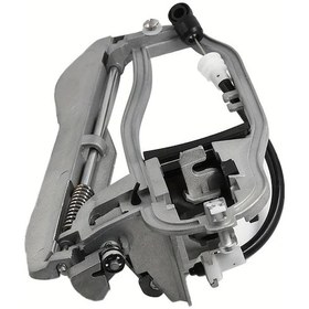 Resim Dashanshop Bmw X5 E53 1999-2007 Sol Ön Kapı Kolu Montaj Seti Dayanıklı Parlak Tutamak Takipsiz 