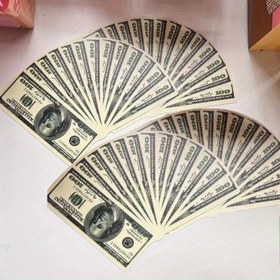 Resim 1 adet Yenilikçi Dolar Fiyonk El Fanı - Parti, Düğün ve Hediyeler için Mükemmel, Canlı Yeşil ve Beyaz Tasarımda Kompakt, Taşınabilir Plastik Para Şeklinde Soğutma Cihazı 