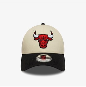 Resim New Era Nba Colourblock 9forty Chicago Bulls Unisex Bej Şapka 60771883 Bej 