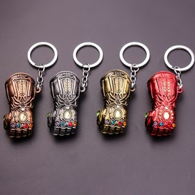 Resim 1/4 adet, Marvel Evreni İkonik Thanos Sonsuzluk Eldiveni Replikası. Metal Dokulu Kabuk, Günlük Kıyafetler için veya Küçük Bir Hediye Olarak Mükemmel 