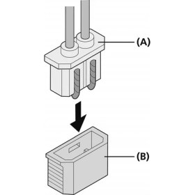 Resim SHIMANO Nexus Dinamolu Ön Göbek Bağlantı Parçası HB-NX30 Y2SS98030 