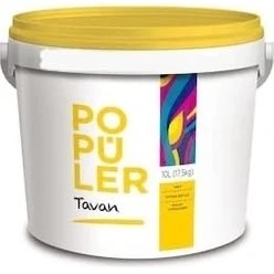 Resim Popüler Tavan Boyası Beyaz 3,5 kg 