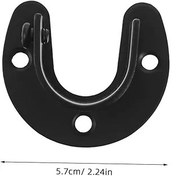 Resim Ciieeo Paslanmaz Çelik Dolap Çubuğu Destek Flanş Braket Dolap Kutup Soketleri Ağır Hizmetli Dolap Çubukları Ve Banyo Duş Perdeleri Ev Ve Rv 