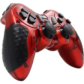 Resim JWIN USB-1245 PC Gamepad Bilgisayar Oyun Kolu - Kırmızı 