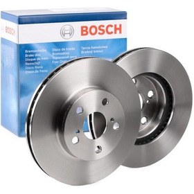 Resim Toyota Corolla Uyumlu 1,4 D4D 2007-2012 ÖN FREN DİSKİ AYNASI TAKIM BOSCH 
