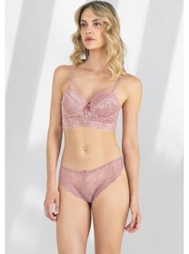 Resim Fabony Bayan Dantelli Bralet Destekli Sütyen Külot Takımı 4210 001 