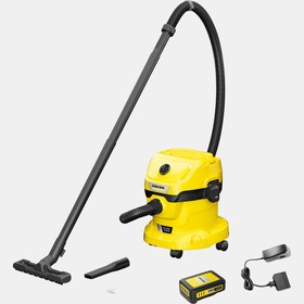 Resim Karcher WD 2-18 V12/6/1 Bataryalı Islak ve Kuru Elektrikli Süpürge (2.5Ah Akü ve Sarj Cihazı Dahildir.) 