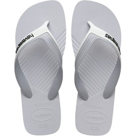 Resim Havaianas Beyaz-Gri Erkek Plaj Terliği HAV. DUAL 