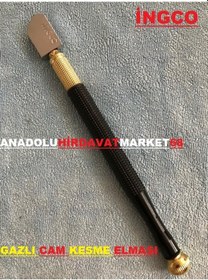 Resim Ingco Cam Kesme Elması Pro Gazlı Cam Kesme Elması Metal 