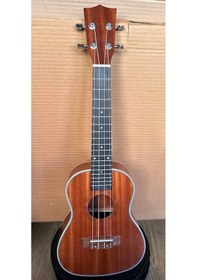 Resim Mercury Ukulele Concert Maun Kenar Şeritli 