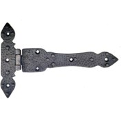 Resim Skygo Antika Tarz Dekoratif Pirinç Kuyruklu Düğmeli Menteşe No3 - 155x240 mm, Oksit 