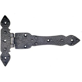 Resim Skygo Antika Tarz Dekoratif Pirinç Kuyruklu Düğmeli Menteşe No3 - 155x240 mm, Oksit 