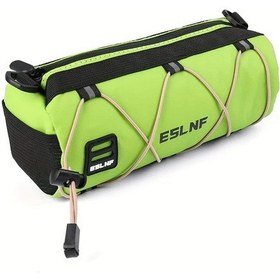 Resim Willowhaven Green Eslnf Bisiklet Ön Tüp Çantası Bisiklet Depolama Rulo Çantası Portatif Büyük Kapasiteli Bisiklet Aksesuarı Altın 