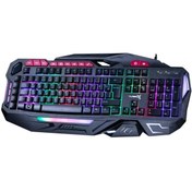 Resim TURBOX Bladedancer Tr-gk103 Usb Kablolu Gaming Standart Q Rainbow Aydınlatma Klavye 
