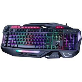 Resim TURBOX Bladedancer Tr-gk103 Usb Kablolu Gaming Standart Q Rainbow Aydınlatma Klavye 