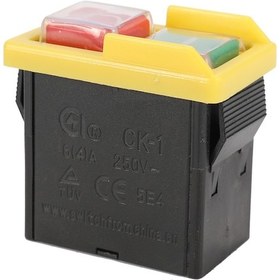 Resim Moveevo Ip54 Su Ve Toz Koruyucu Elektromanyetik Anahtar, 250v 6a/4a, Ahşap Ve Metal İşleme Makineleri İçin Yerine Koyma E5756 Benzeri 