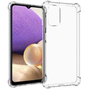 Resim CoverZone Samsung Galaxy A52 Kılıf Clear Anti-Shock Sert Arka Kapak Şeffaf 