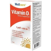 Resim Wellcare vitamin d3 600iu 5ml sprey 
