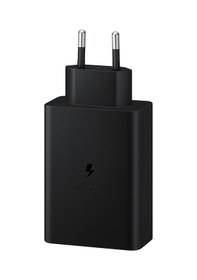 Resim Samsung Type C & Type A Hızlı Şarj Aleti Üçlü (65W - 25W - 15W) 