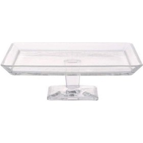 Resim Madlen Dikdörtgen Ayaklı Sunum Servis Tabağı 950008 