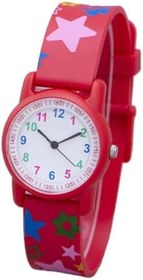 Resim Şık Yıldız Çiçek Motifli Analog 6-13 Yaş Çocuk Kol Saati ST-303845 