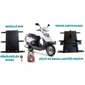 Resim Kuba Vn 50 Pro Kızaklı Kurye Paket Çanta Demiri 