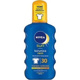 Resim Nivea Sun Koruma&Nem Güneş Spreyi SPF30 200 ml 