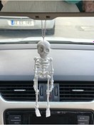 Resim 3D 18 Cm Iskelet Ayna Süsü 