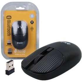 Resim Hello Hl-21808 Siyah 1000 Dpı 2.4ghz Kablosuz Bluetooth Mouse 001 