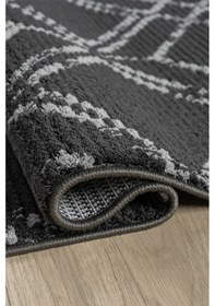 Resim Puffy Antrasit Halı Salon Oturma Odası Çocuk Odası Yatak Odası Halısı 1006 Antrasit 