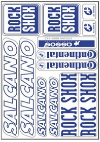 Resim Bisiklet Yazı Takımı Salcano Mavi Siyah 