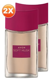 Resim Avon Soft Musk Delice Velvet Berries Kadın Parfüm Edt 50 Ml. İkili Set 
