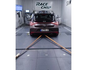 Resim Race Chip Hyundai i20 N 1.6 T-GDI 204 BG 275 NM Tork için Race Chip GTS5 App Bluetooth Profesyonel Digital Power Box Chip Tuning Seti ile +31 Ps, +87 Nm Tork Artışı, Made in GERMANY 