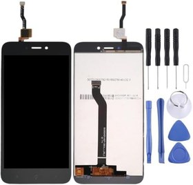 Resim Xiaomi Redmi GO Uyumlu Lcd Ekran Dokunmatik Siyah 