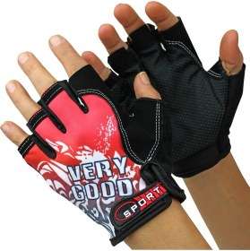 Resim Sports Kesik Parmak Spin Eldiveni M2 Kırmızı 