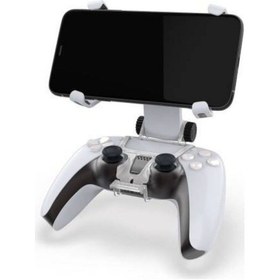 Resim Ps5 Uyumlu Telefon Tutucu Ps5 Joystick Wireless Bağlantılı Tutucu 