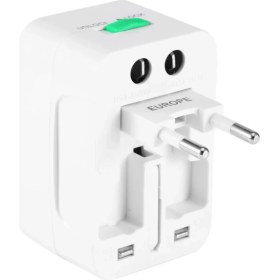 Resim Qasul Universal Fiş Piriz Çevirici Adaptör Çoklu Priz Çevirici Adaptor 